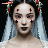 22mm Sweety Jagged Teeth Sclera Contacts